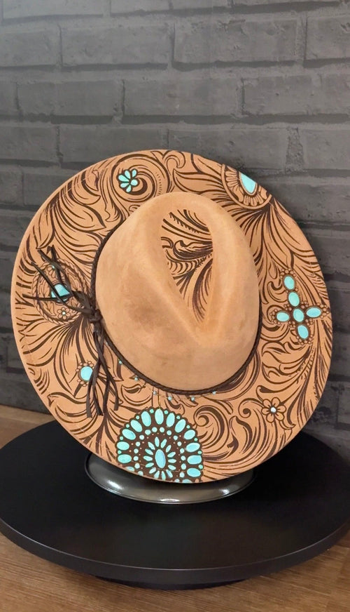Women’s Laser-Engraved Hats