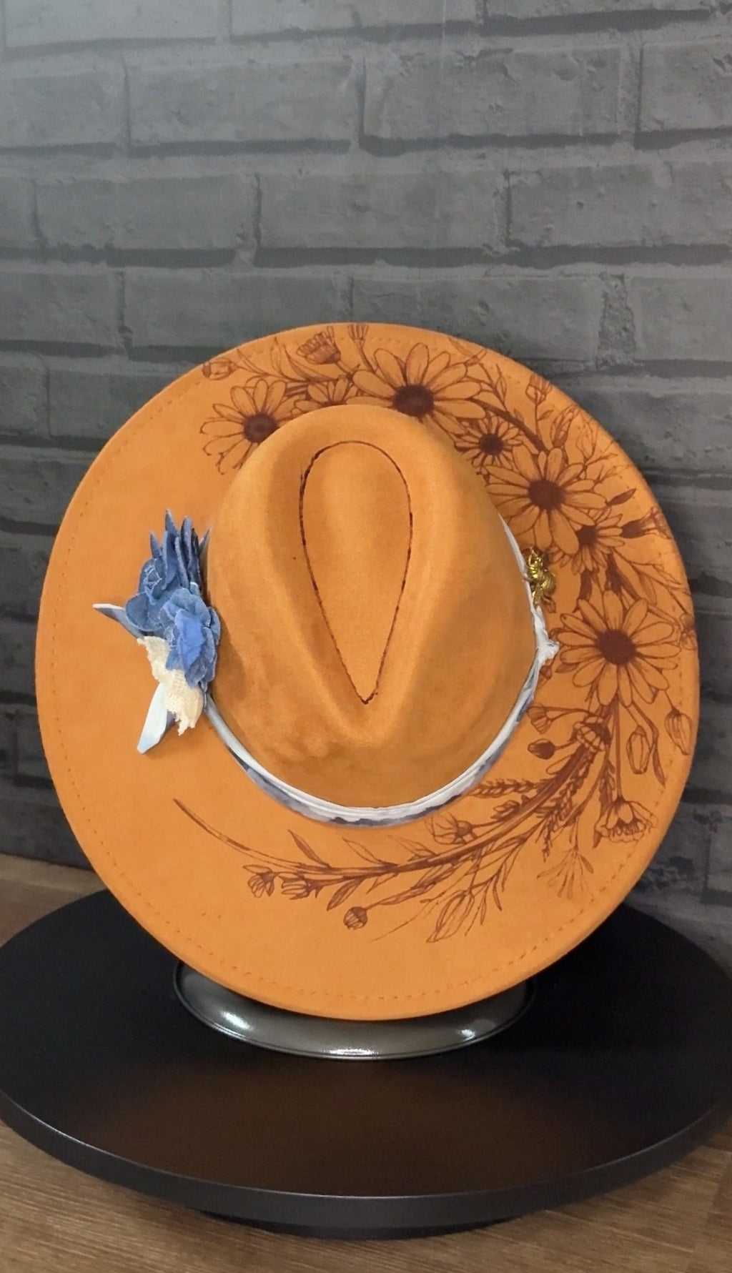 2D Creations laser engraved hat