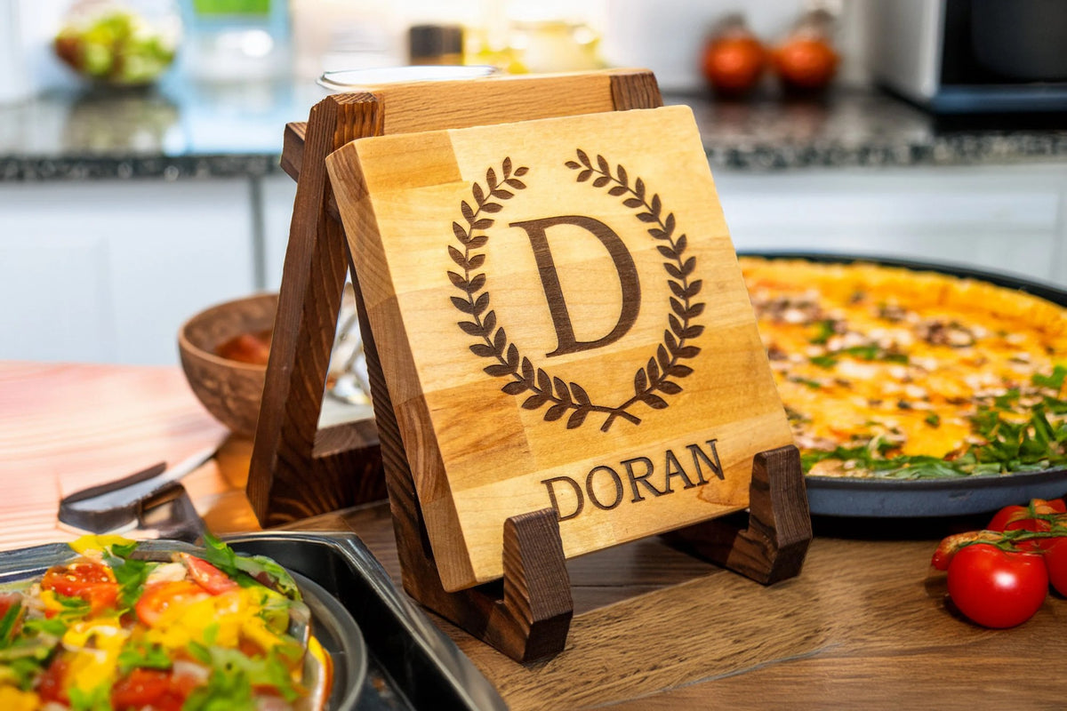 Personalized Birch Wood Trivet